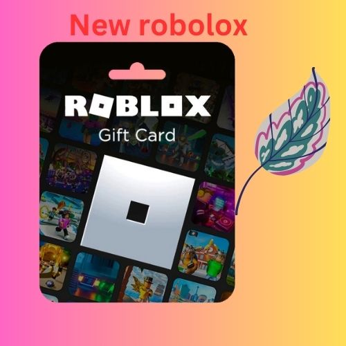New Roblox gift Card